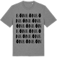 Mid Heather Gray t-shirt med Bön ordlek t-shirt
