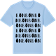 Blue Soul t-shirt med Bön ordlek t-shirt