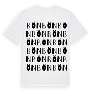 Bön ordlek t-shirt – ekologisk bomull t-shirt från PinShirt