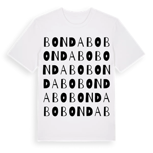 Bondabo ordlek t-shirt – ekologisk bomull t-shirt från Pinshirt