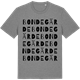Mid Heather Gray t-shirt med Bondegärde ordlek t-shirt
