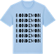 Blue Soul t-shirt med Bondemon ordlek t-shirt