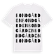 Bondgården ordlek t-shirt