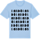 Blue Soul t-shirt med Bondö ordlek t-shirt