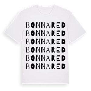 Bonnared ordlek t-shirt – ekologisk bomull t-shirt från Pinshirt