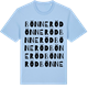 Blue Soul t-shirt med Bönneröd ordlek t-shirt