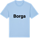 Blue Soul t-shirt med Borga fetstil t-shirt