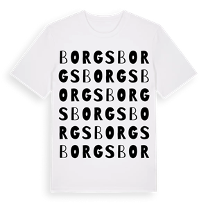 Borgs ordlek t-shirt – ekologisk bomull t-shirt från Pinshirt