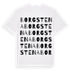 Borgstena ordlek t-shirt