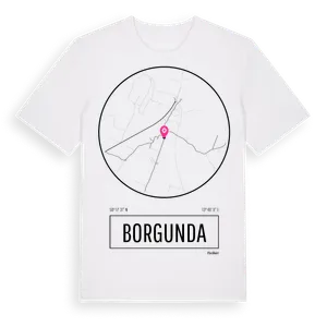 Borgunda t-shirt – ekologisk bomull t-shirt från Pinshirt