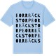 Blue Soul t-shirt med Borrbäckstorp ordlek t-shirt
