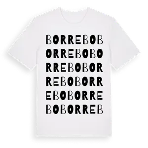 Borrebo ordlek t-shirt – ekologisk bomull t-shirt från Pinshirt