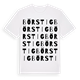 Börstig ordlek t-shirt