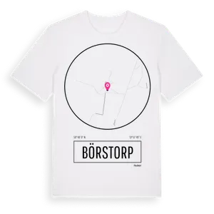 Börstorp t-shirt – ekologisk bomull t-shirt från Pinshirt