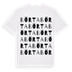 Börta ordlek t-shirt