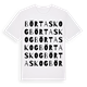 Börtaskog ordlek t-shirt