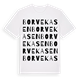 Borvekasen ordlek t-shirt