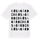 Bösagården ordlek t-shirt