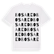Bosared ordlek t-shirt