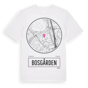 Bosgården t-shirt – ekologisk bomull t-shirt från Pinshirt