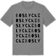 Mid Heather Gray t-shirt med Boslycke ordlek t-shirt