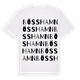 Bösshamn ordlek t-shirt