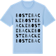 Blue Soul t-shirt med Bostebacke ordlek t-shirt