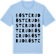 Blue Soul t-shirt med Bösterud ordlek t-shirt