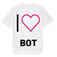 Jag älskar Bot t-shirt stort tryck