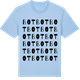 Blue Soul t-shirt med Bot ordlek t-shirt