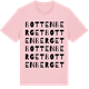 Pink Cotton t-shirt med Bottenberget ordlek t-shirt