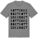 Mid Heather Gray t-shirt med Bottenberget ordlek t-shirt