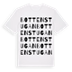 White t-shirt med Bottenstugan ordlek t-shirt