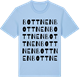 Blue Soul t-shirt med Bottnen ordlek t-shirt