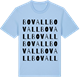 Blue Soul t-shirt med Bovall ordlek t-shirt