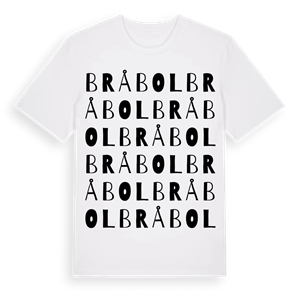 Bråbol ordlek t-shirt – ekologisk bomull t-shirt från Pinshirt