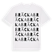 White t-shirt med Bräcka ordlek t-shirt