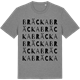 Mid Heather Gray t-shirt med Bräcka ordlek t-shirt