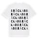 White t-shirt med Bräckan ordlek t-shirt