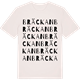 Vintage White t-shirt med Bräckan ordlek t-shirt