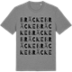 Mid Heather Gray t-shirt med Bräcke ordlek t-shirt