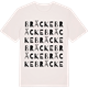 Vintage White t-shirt med Bräcke ordlek t-shirt