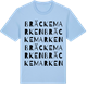 Blue Soul t-shirt med Bräckemarken ordlek t-shirt