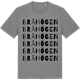 Mid Heather Gray t-shirt med Bråhögen ordlek t-shirt