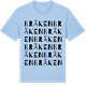 Blue Soul t-shirt med Bräken ordlek t-shirt