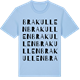 Blue Soul t-shirt med Brakullen ordlek t-shirt