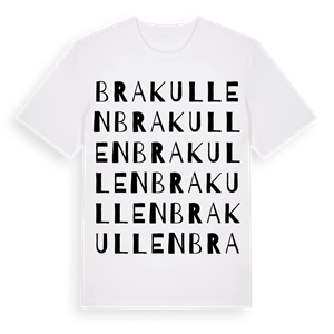 Brakullen ordlek t-shirt – ekologisk bomull t-shirt från Pinshirt
