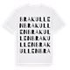 Brakullen ordlek t-shirt