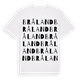 Bråland ordlek t-shirt