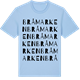 Blue Soul t-shirt med Bråmarken ordlek t-shirt
